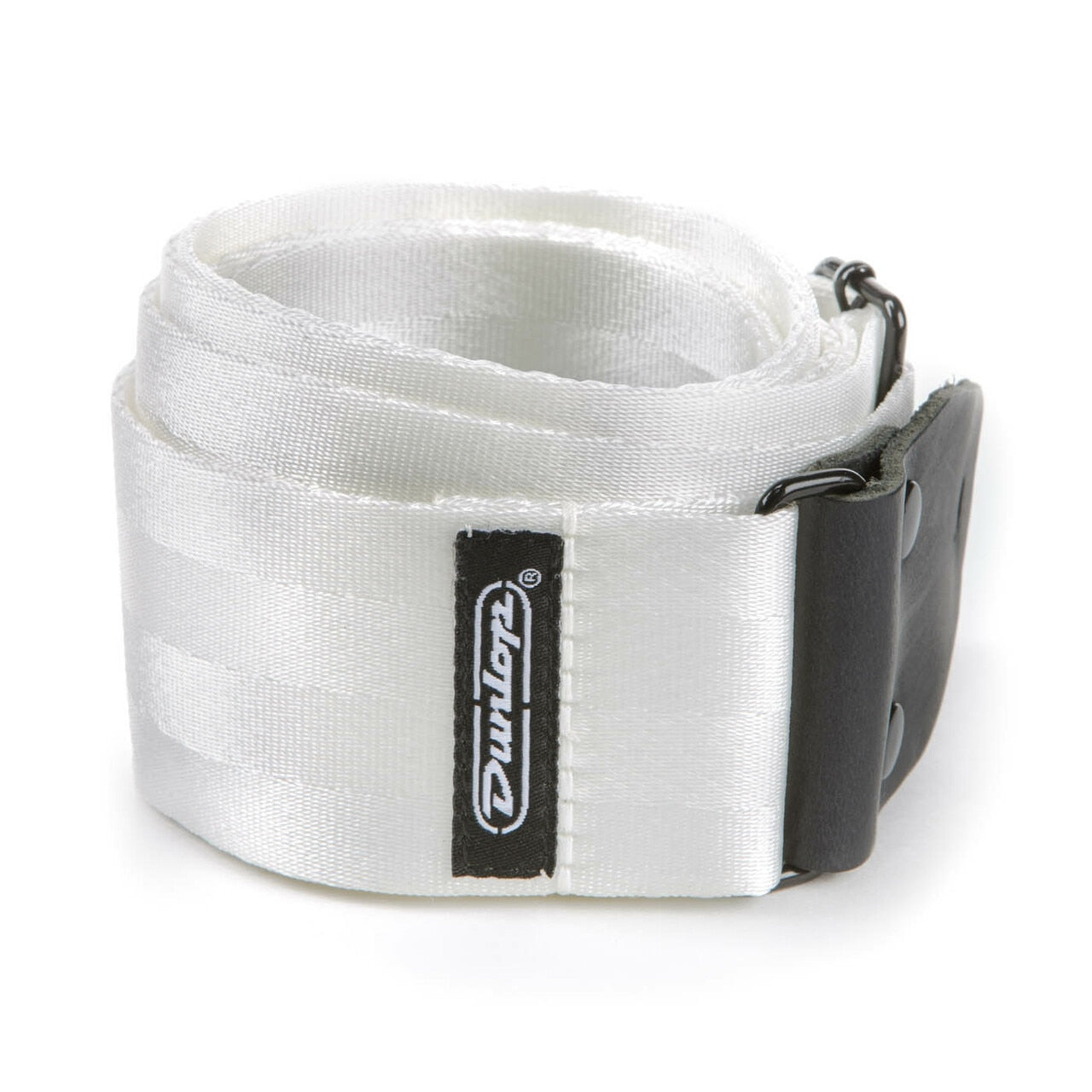 Dunlop Deluxe Seatbelt White Strap (DST7001WH)
