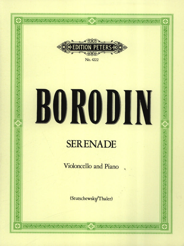 Borodin: Serenade from "Petite Suite" (Arranged for Cello and Piano)