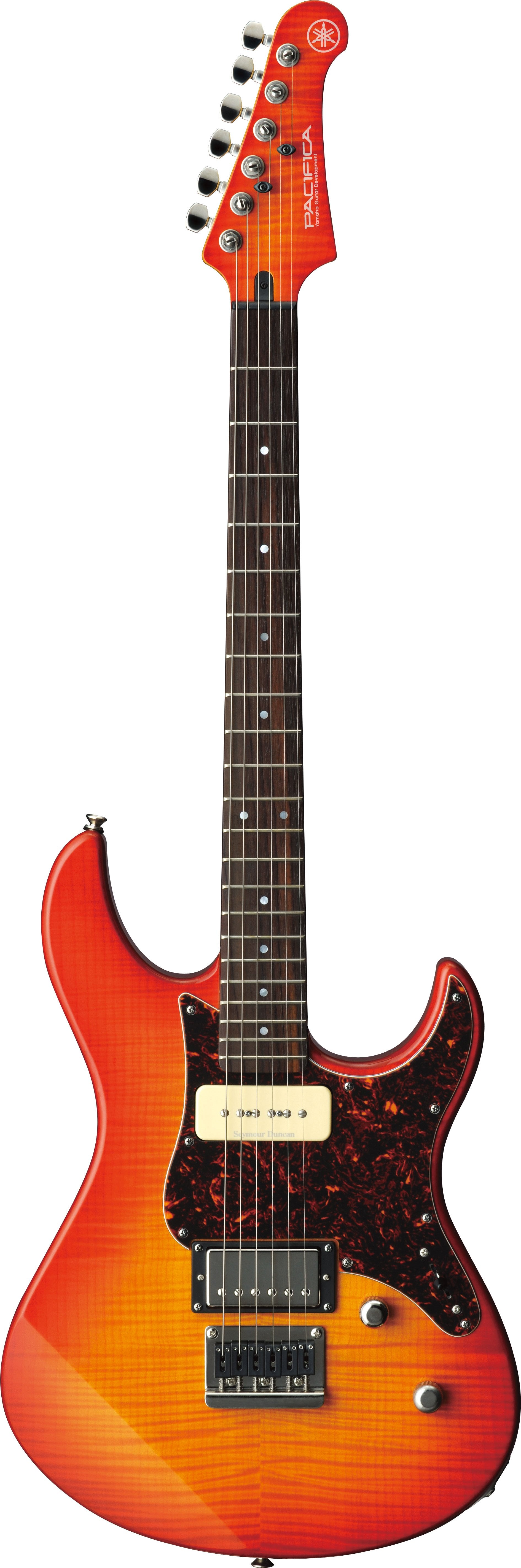 Yamaha Pacifica 611HFM Electric Guitar - Light Amber Burst