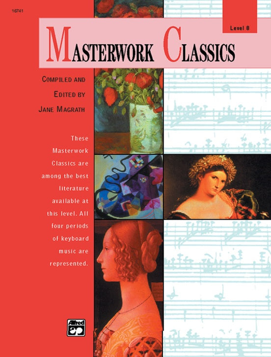 Masterwork Classics, Level 8 (Ed. Jane Magrath / perf. Scott Price, Piano Book & CD)