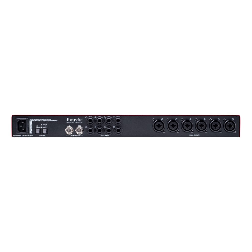 Focusrite Scarlett OctoPre - Eight-Channel Mic Pre with ADAT Connectivity