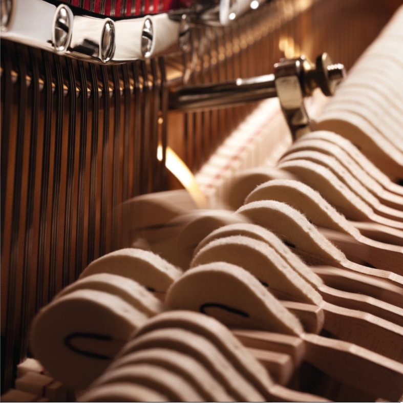 ESSEX Upright Piano EUP-123FL Sapele Mahogany Satin