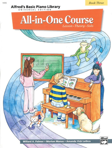 Alfred's Basic All-in-One Course Universal Edition, Book 3 Lesson * Theory * Solo