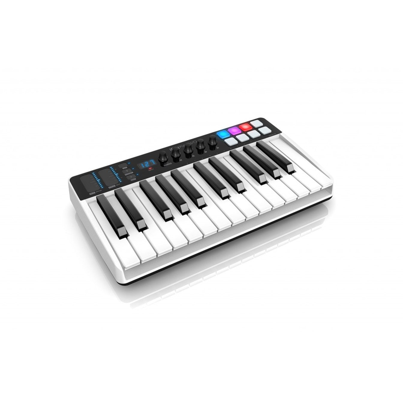 IK Multimedia iRig Keys I/O - Keyboard Controller with Audio Interface for iOS, Mac/PC (25/49-Keys)
