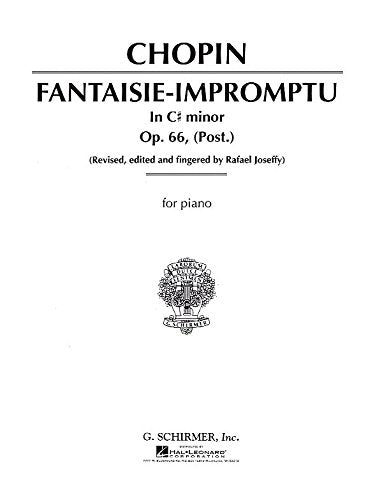 Frédéric Chopin: Fantasie Impromptu In C Sharp Minor Op.66: Piano