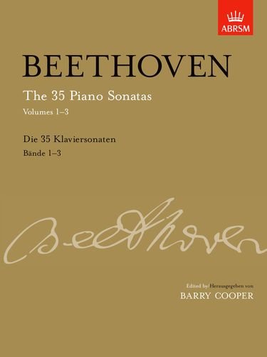 Beethoven The 35 Piano Sonatas, Volumes 1–3