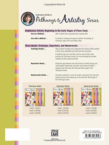 Pathways to Artistry - Masterworks, Book 3: A Method for Comprehensive Technical and Musical Development