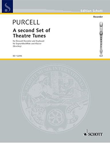 Purcell A second Set of Theatre Tunes (For Recoder)