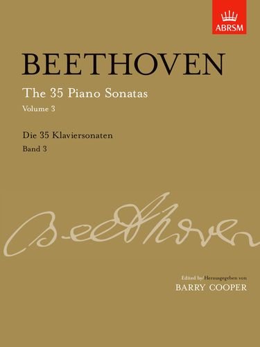 Beethoven The 35 Piano Sonatas, Volume 3