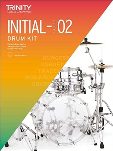 Trinity College London Drum Kit 2020-2023. Initial - Grade 2