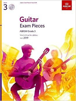 Guitar-Exam-Pieces-from-2019-ABRSM-Grade-3-with-CD