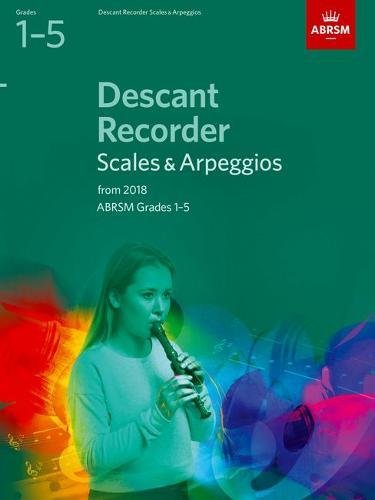 ABRSM Descant Recorder Scales & Arpeggios, Grades 1–5