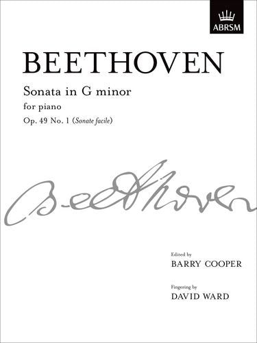 Beethoven Sonata in G minor, Op. 49 No. 1 for piano