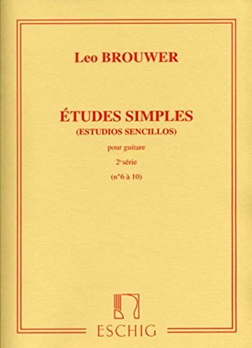 Brouwer Etudes Simples Vol.2 For Gtr