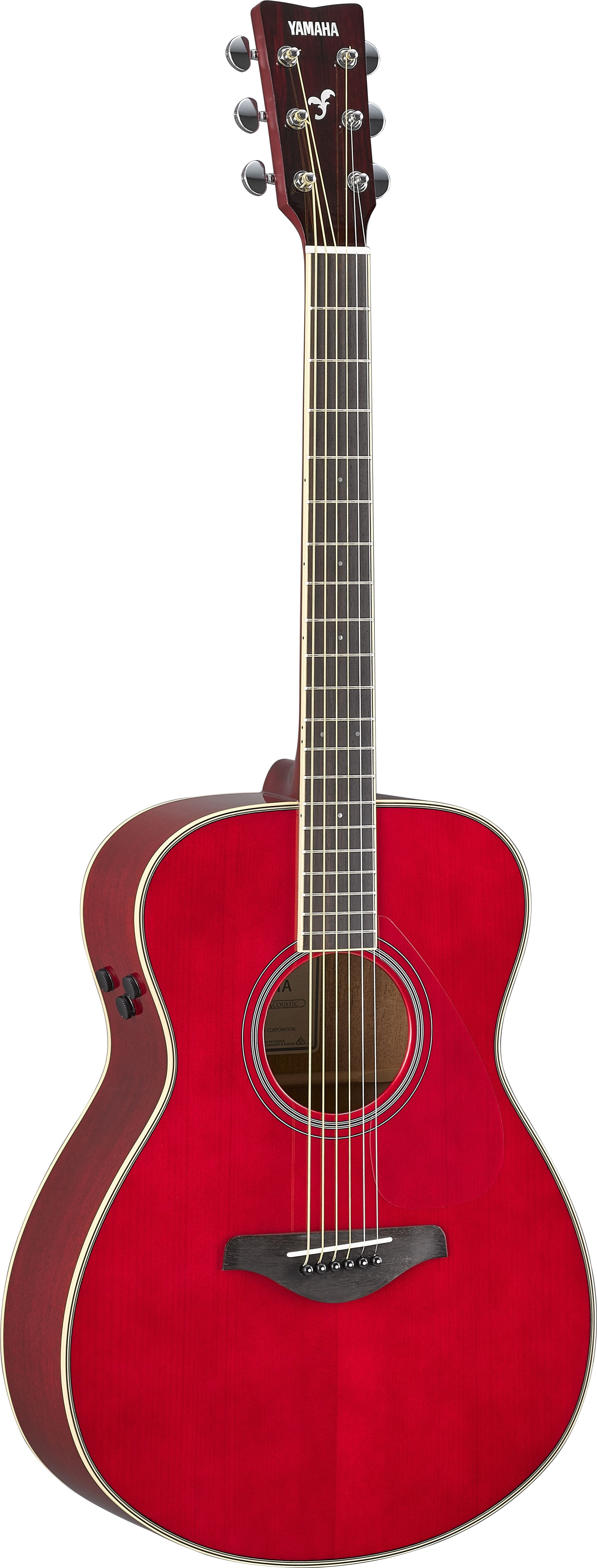 Yamaha Transacoustic Guitar - Ruby Red 木結他