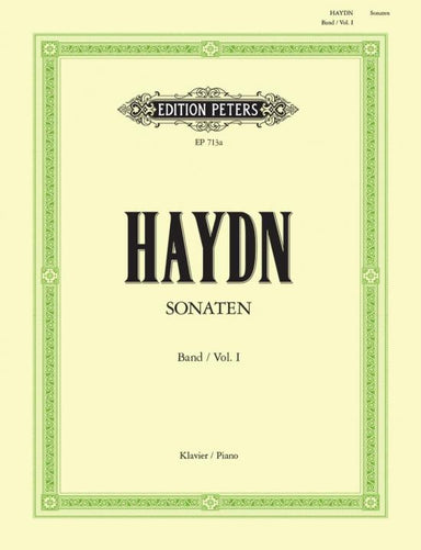 Haydn Piano Sonatas, Vol. 1