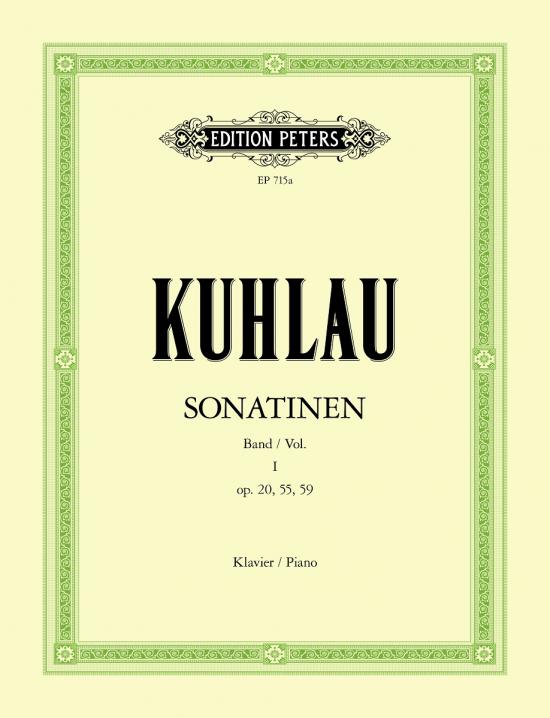 Kuhlau: Sonatinas for Piano, Vol. 1 - 12 Sonatinas Opp. 20, 55, 59