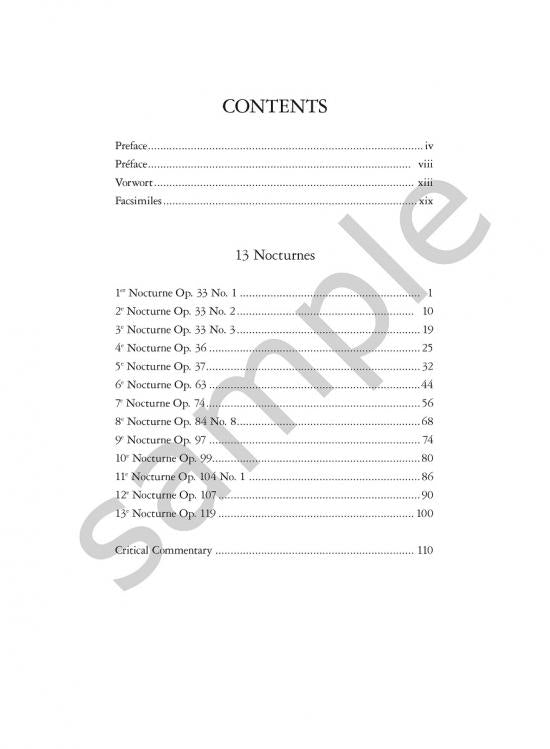 Fauré: 13 Nocturnes for Piano (Urtext Edition)