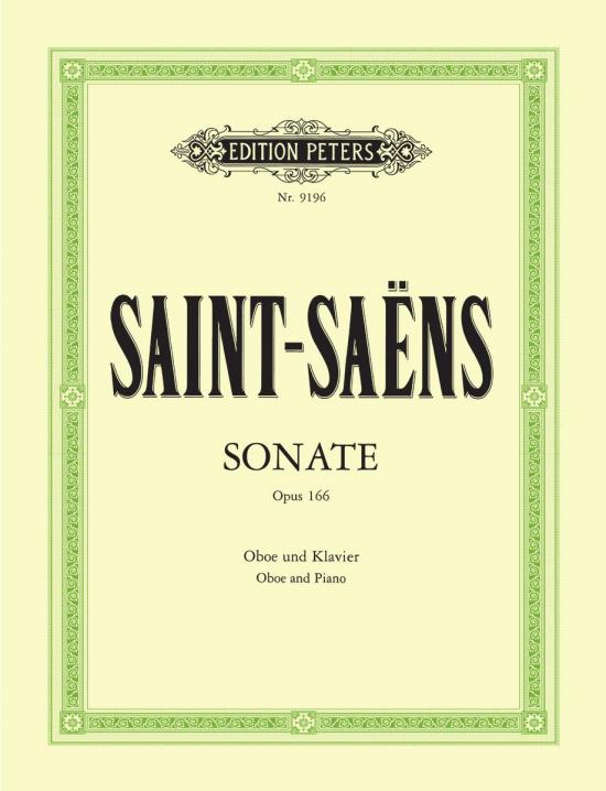 Saint-Saens Oboe SonataOp. 166