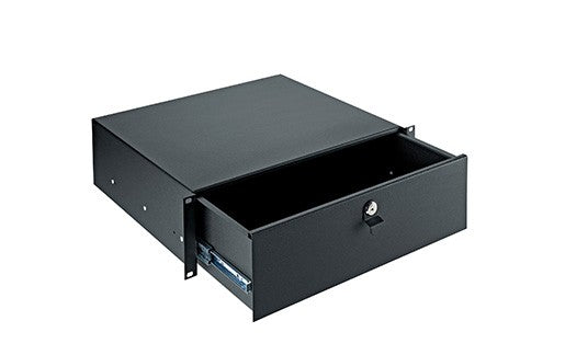 K&M 49123 Rackmount Storage - BLACK