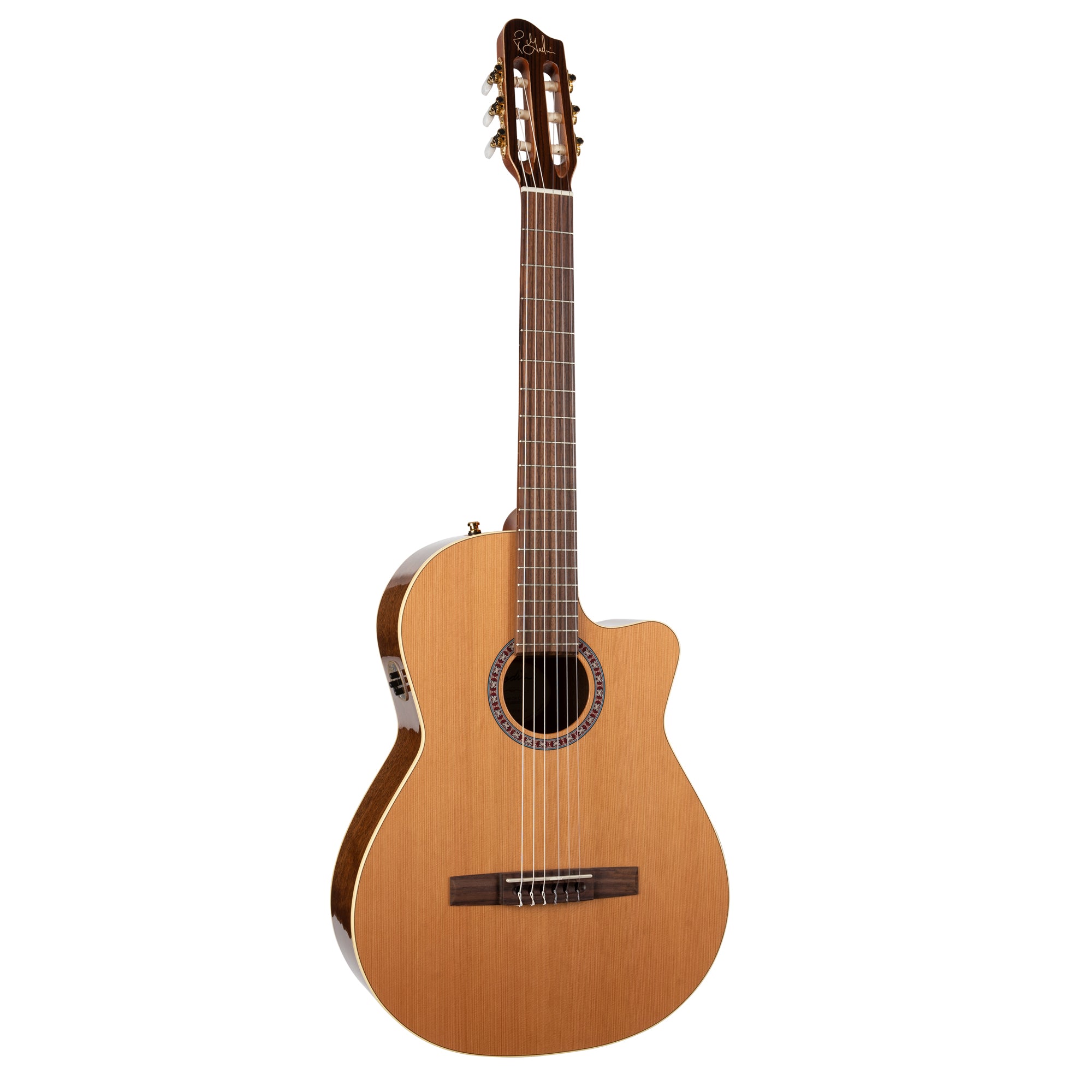 Godin Concert CW QIT Cedar & Mahogany 6 String RH Acoustic-Electric Classical Guitar (049653)木結他