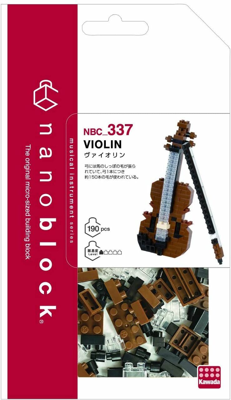 NANOBLOCK NBC_337 華麗演奏系列 : 小提琴 VIOLIN