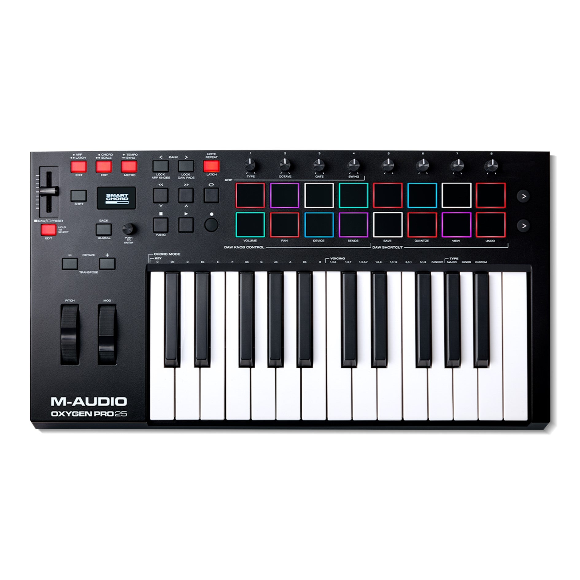 M-Audio Oxygen Pro 25 - 25 Key USB MIDI Performance Controller