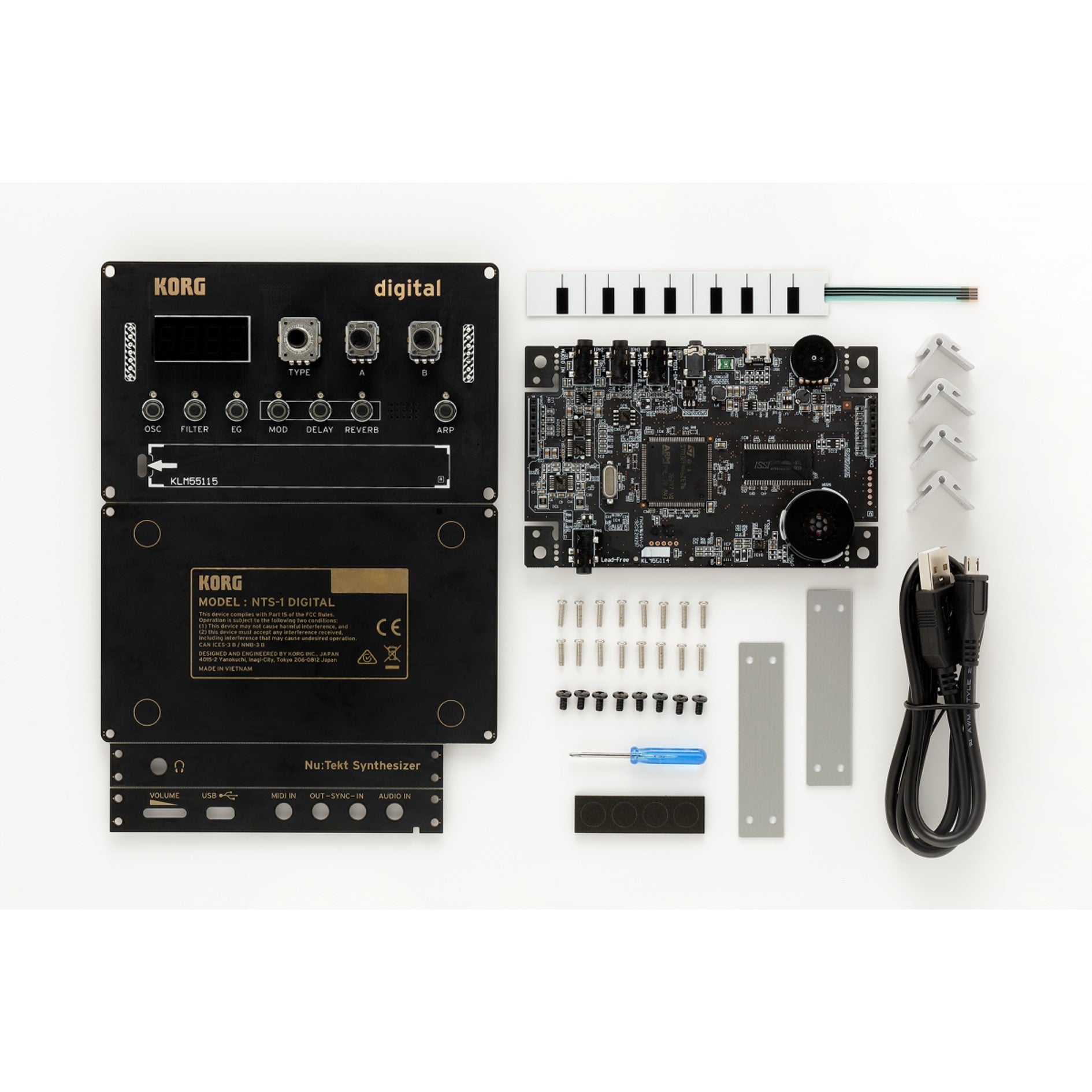 Korg Nu:Tekt NTS-1 digital kit Programmable Synthesizer Kit