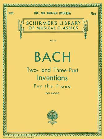 Bach Two- And Three-Part Inventions (by W.Mason)