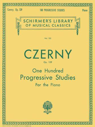Czerny 100 Progressive Studies Without Octaves, Op. 139