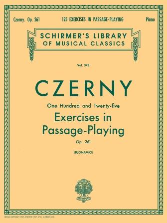 Czerny 125 Exercises In Passage Playing, Op. 261
