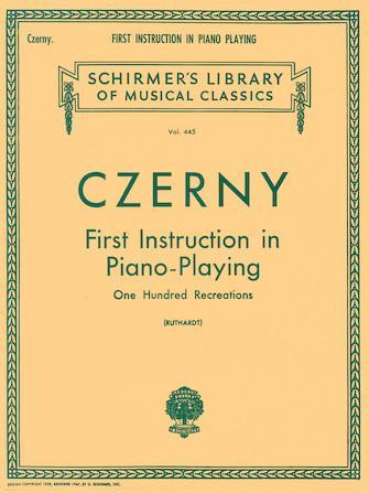 Czerny First Instruction In Piano Playing (100 Recreations)