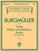Burgmuller 12 Brilliant And Melodious Studies, Op. 105