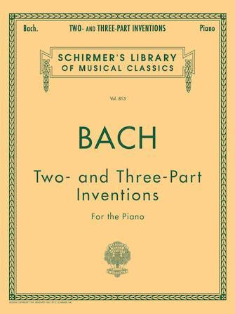 Bach Two- And Three-Part Inventions (by Czerny)