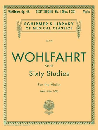 Wohlfahrt – 60 Studies, Op. 45 – Book 1