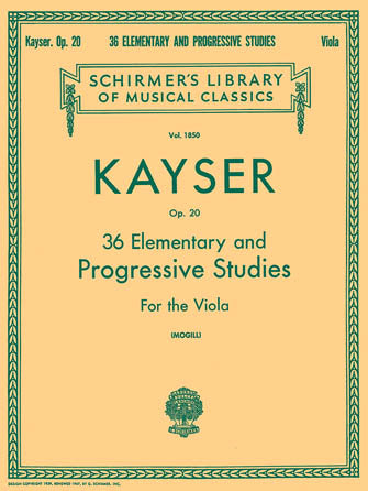 Kayser-36-Elementary-and-Progressive-Studies-For-the-Viola