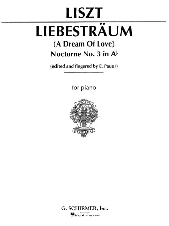 Liszt Liebestraume No.3 In A Flat