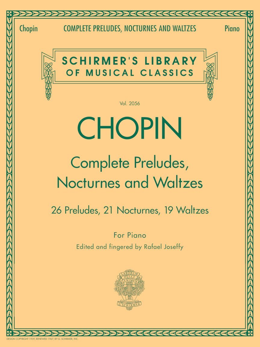 Chopin Complete Preludes Nocturnes Waltzes