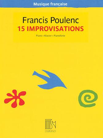 Poulenc-15-Improvisations-Musique-francaise-series-for-Piano