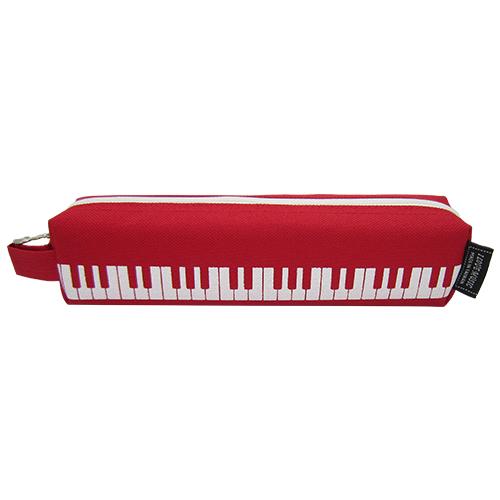 方型鍵盤筆袋  (黑/紅/深藍/螢光粉) (台灣製造)