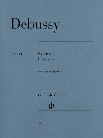 DEBUSSY SYRINX
(La flûte de Pan)
for Solo Flute