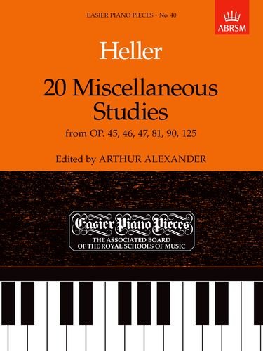 Heller 20 Miscellaneous Studies from Op.45, 46, 47, 81, 90 & 125