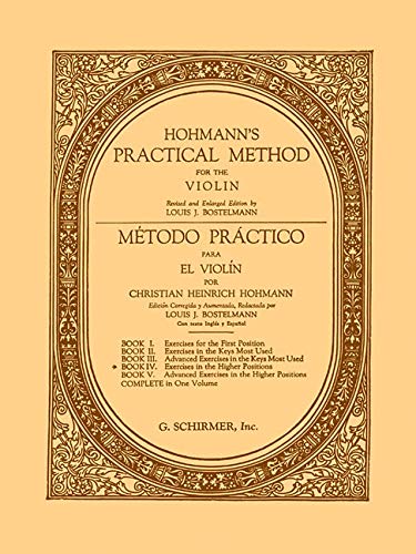 Hohmann Practical Method for the Violin - Book 4