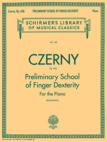 Preliminary School Of Finger Dexterity Op.636