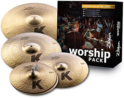 ZILDJIAN K Custom Worship Cymbal Pack - KC0801W