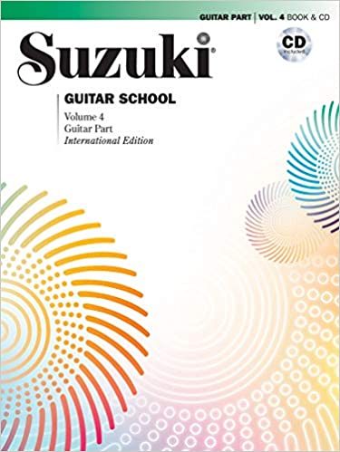 Suzuki Guitar School, Vol 4 - Guitar Part, Book & CD