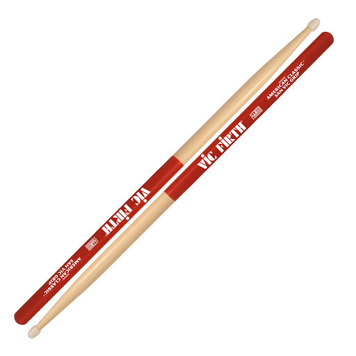 VIC FIRTH American Classic 5ANVG Nylon Tip Vic Grip Drumsticks