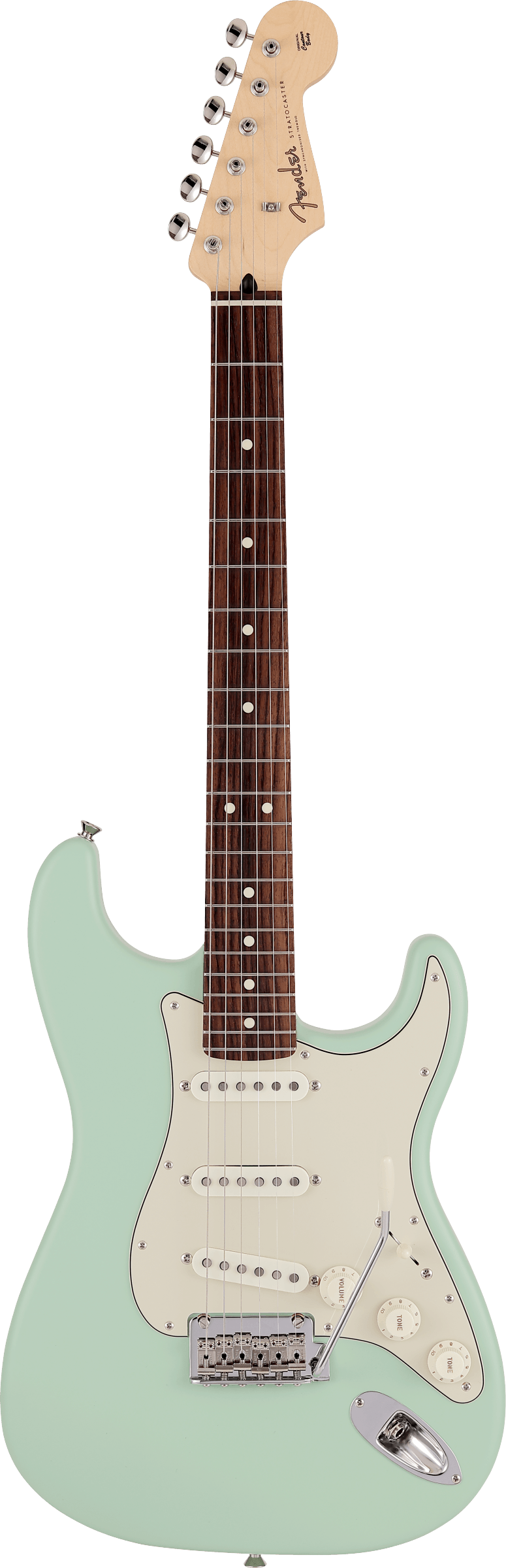 Fender Made in Japan Junior Collection Stratocaster®, Rosewood Fingerboard, Satin Surf Green