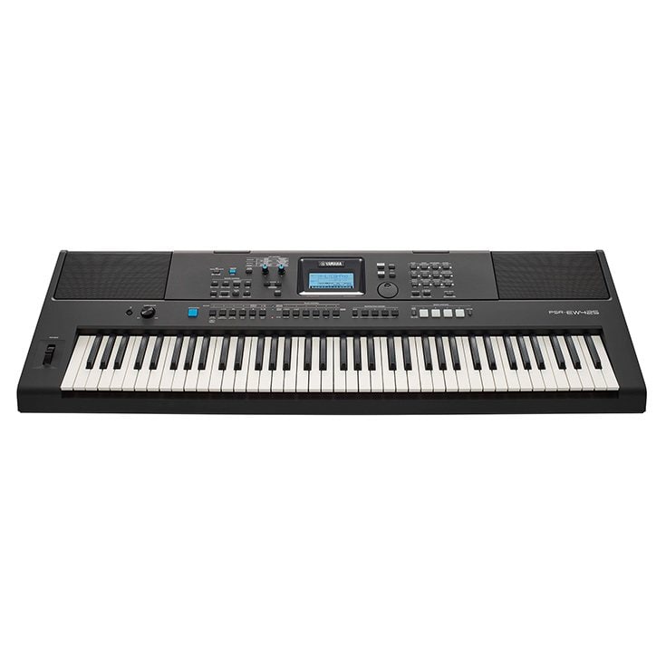 Yamaha PSR-EW425 76-key Portable Keyboard (with AC Adaptor) — Tom