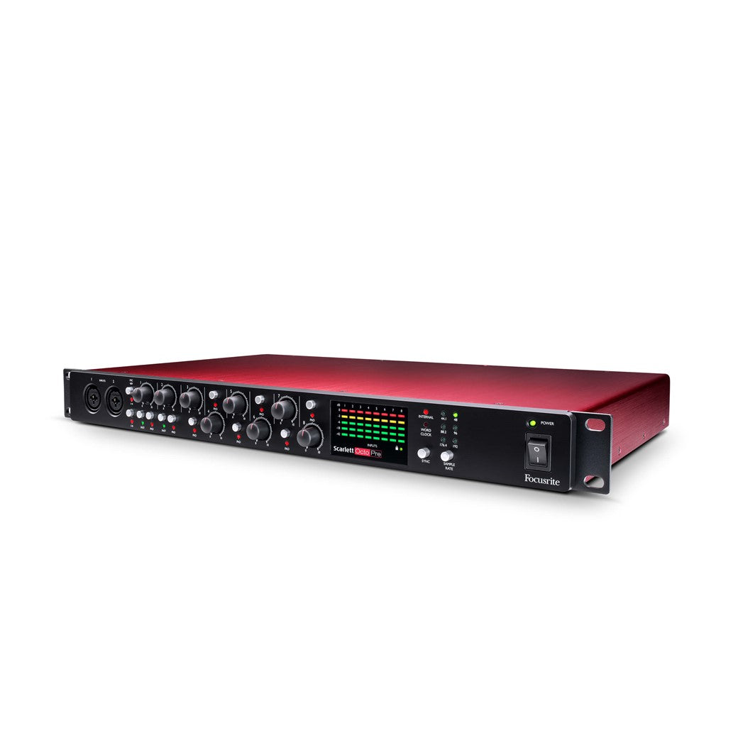 Focusrite Scarlett OctoPre - Eight-Channel Mic Pre with ADAT Connectivity